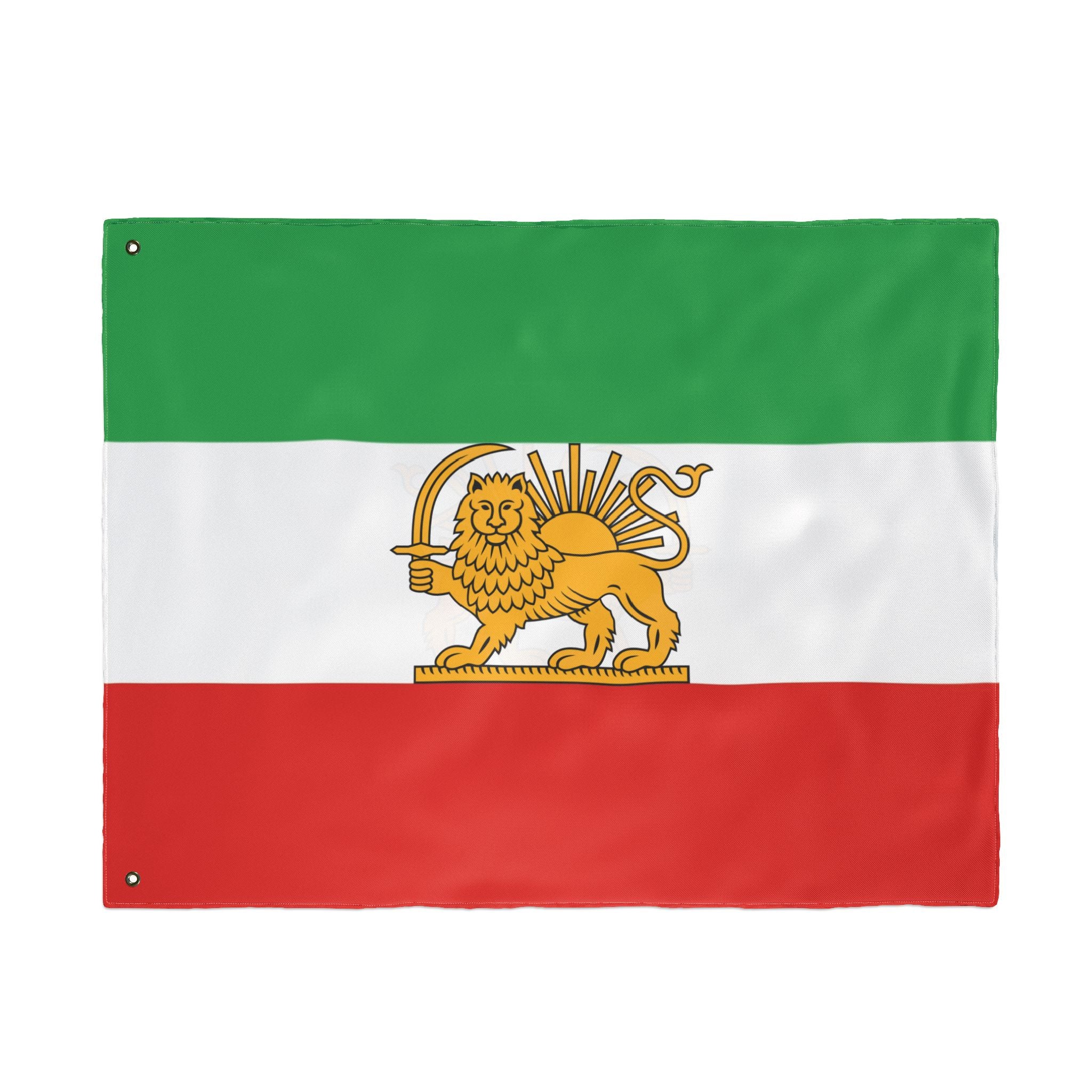 Iran Lion and Sun Large Outdoor Flag