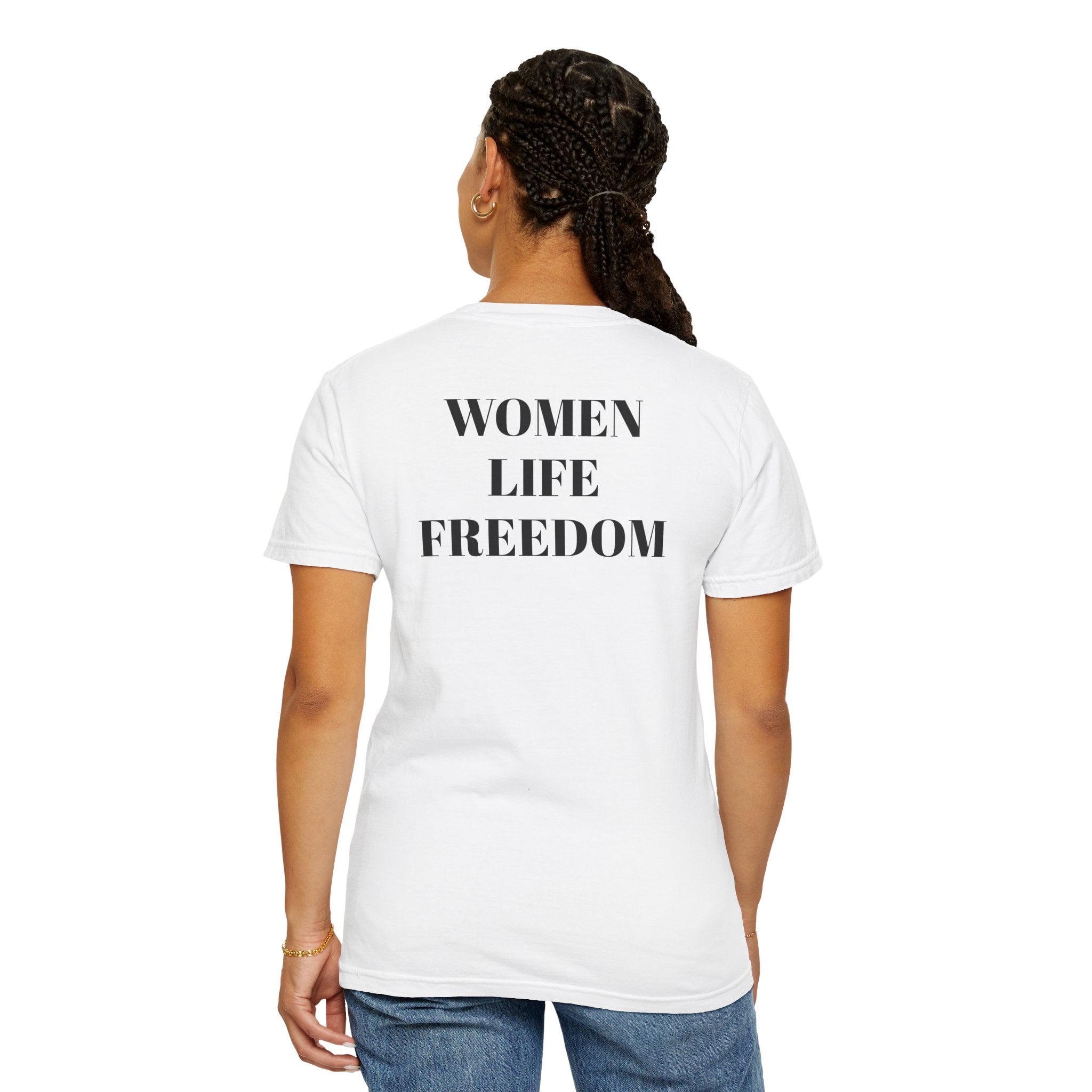 Pahlavi Women Life Freedom Brushstroke T-Shirt