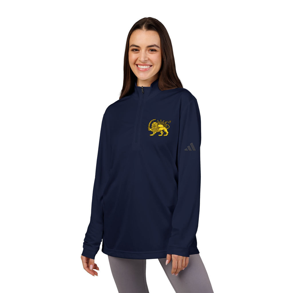 Adidas® Embroidered Lion and Sun Pullover