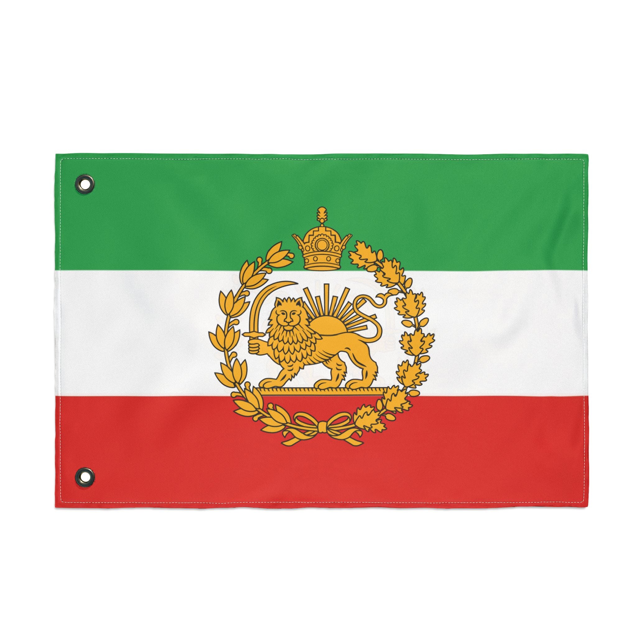 Iran Monarchy Lion and Sun Large Outdoor Flag