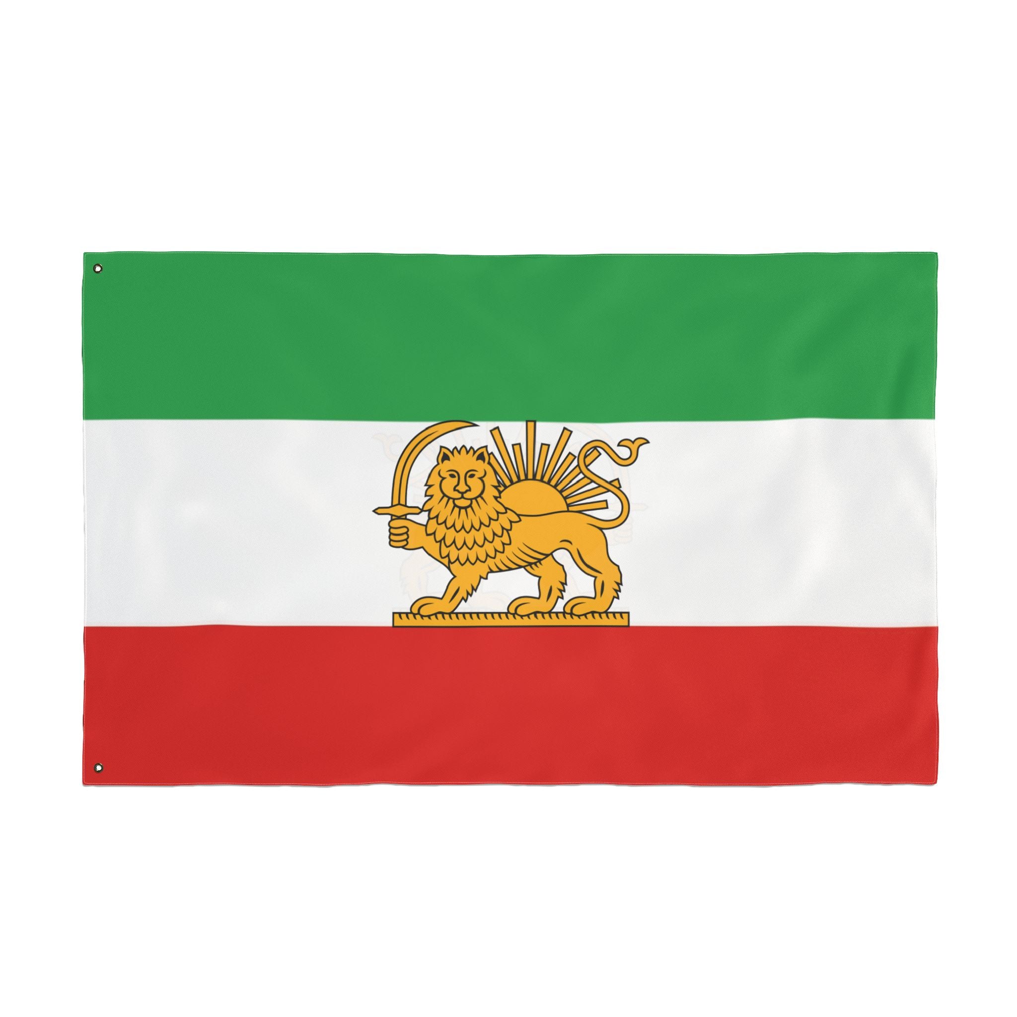 Iran Lion and Sun Large Outdoor Flag