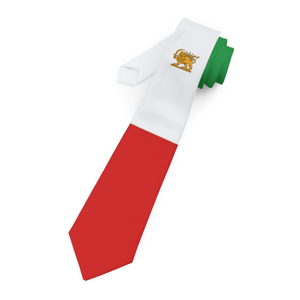 Iran Lion and Sun Flag Necktie