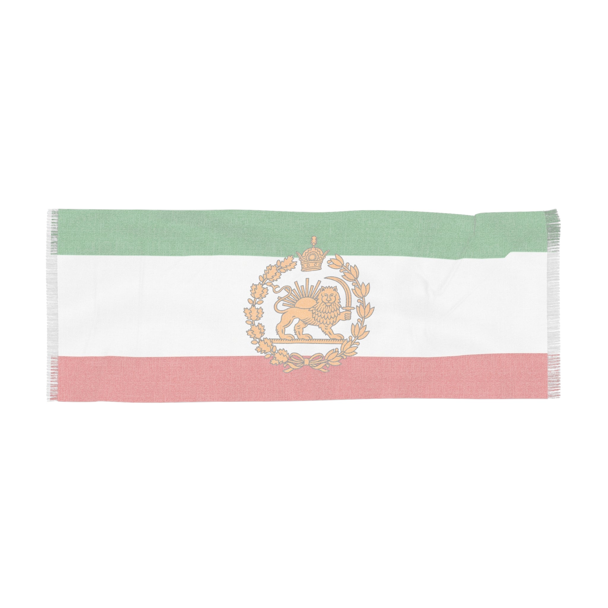 Iran Lion and Sun Monarchy Flag Scarf