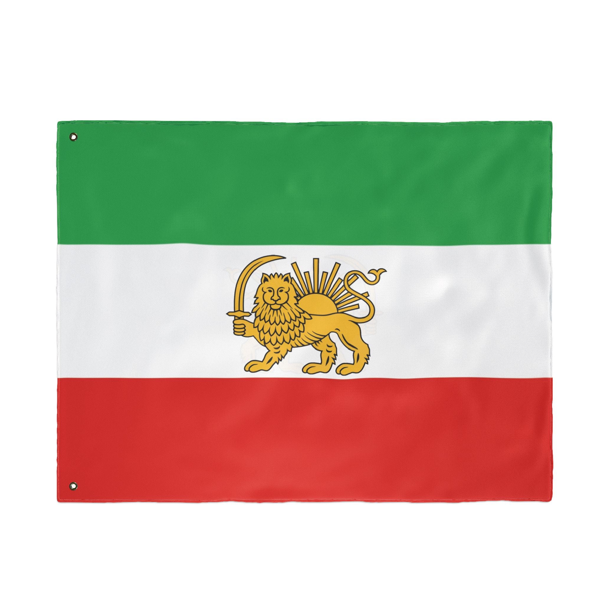 Iran Lion and Sun Large Outdoor Flag