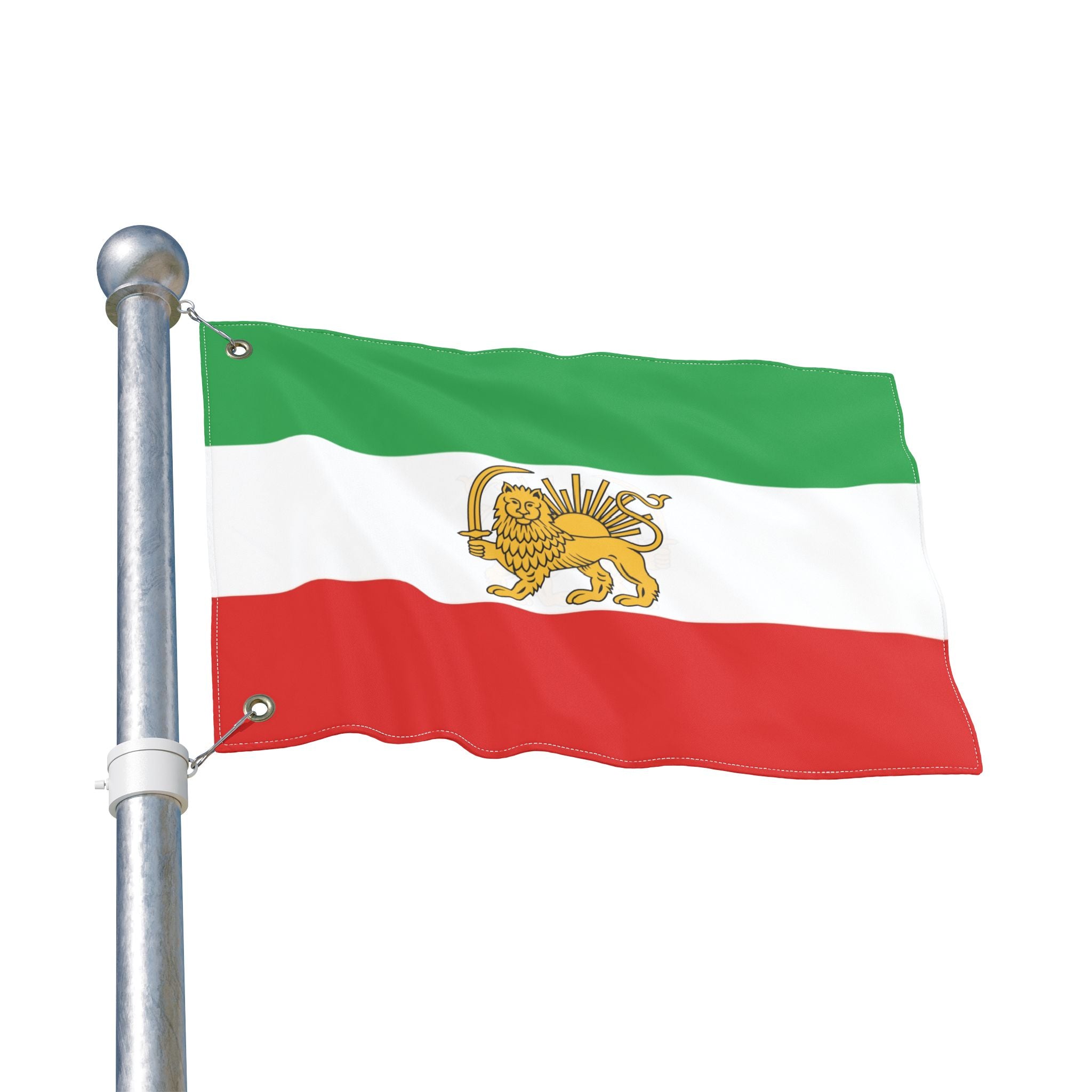 Iran Lion and Sun Large Outdoor Flag