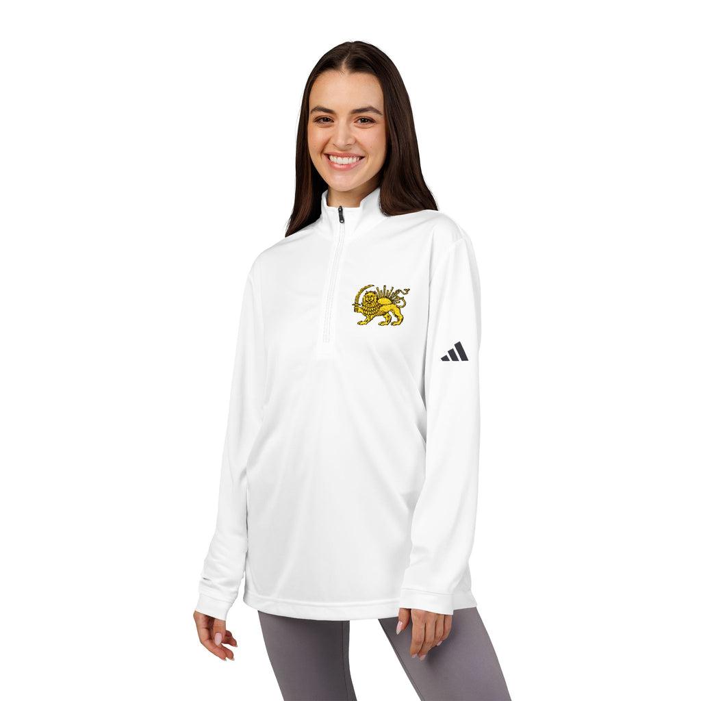 Adidas® Embroidered Lion and Sun Pullover