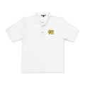 Embroidered Lion and Sun Polo Shirt