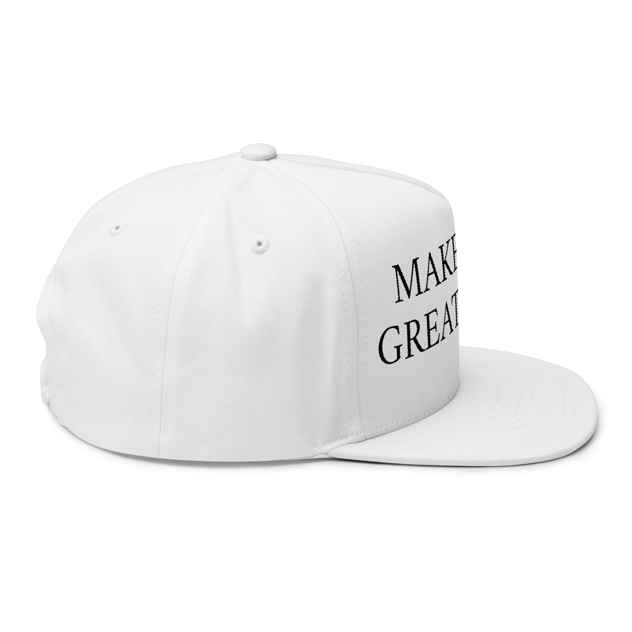 MIGA - Flat Bill Cap (White)
