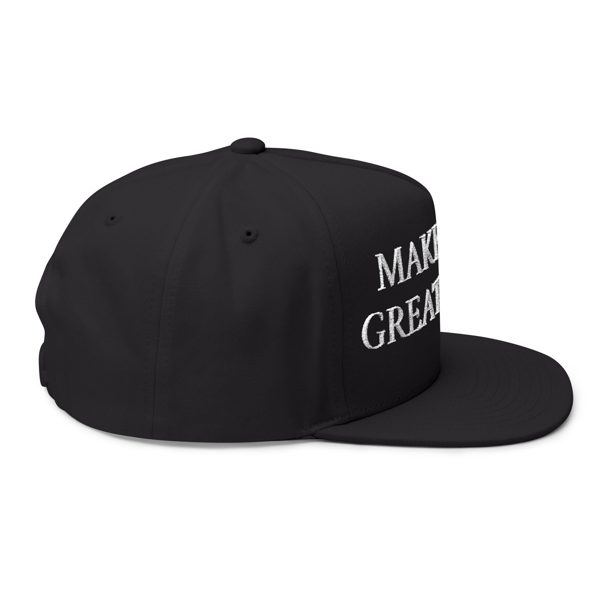 MIGA - Flat Bill Cap (Black)