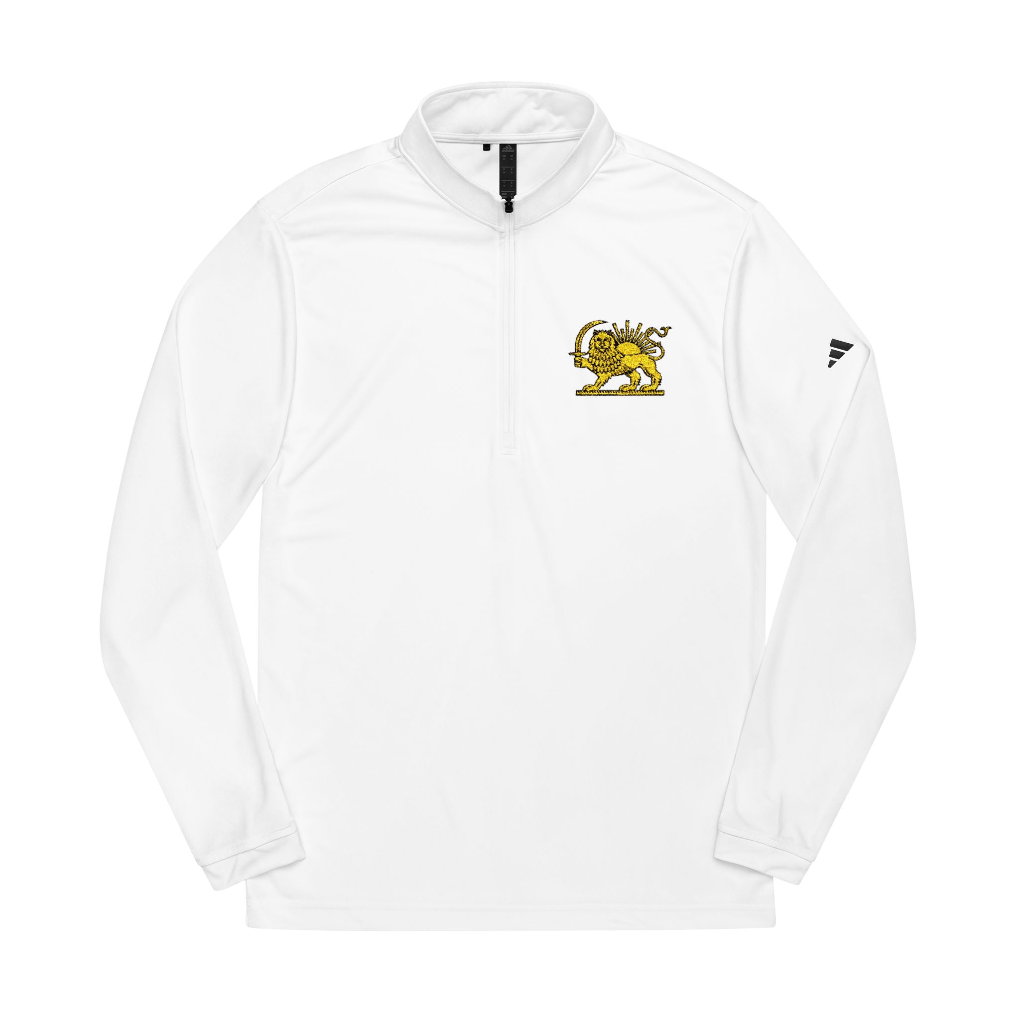 Adidas® Embroidered Lion and Sun Pullover