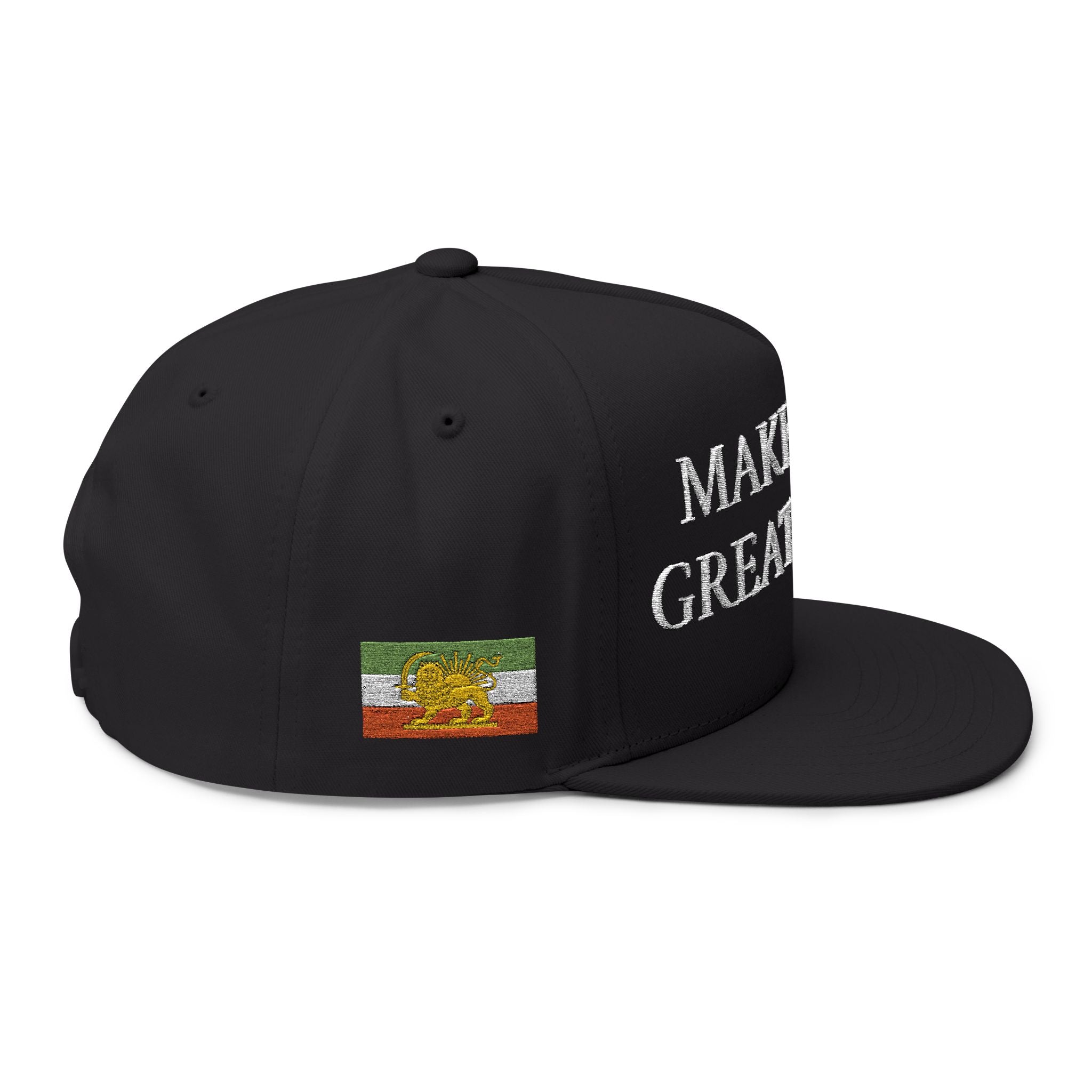 MIGA - Flat Bill Cap (Black)