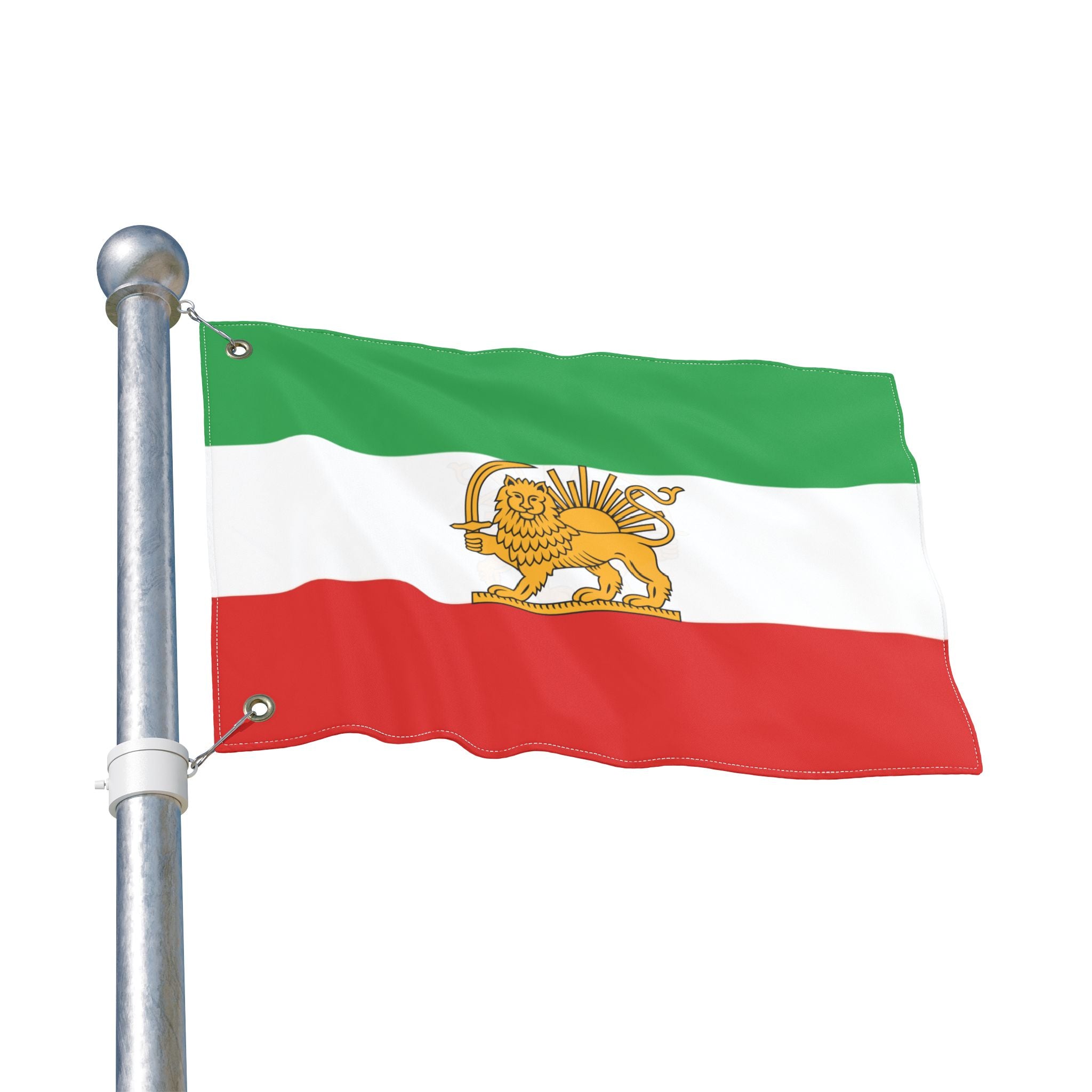 Iran Lion and Sun Large Outdoor Flag