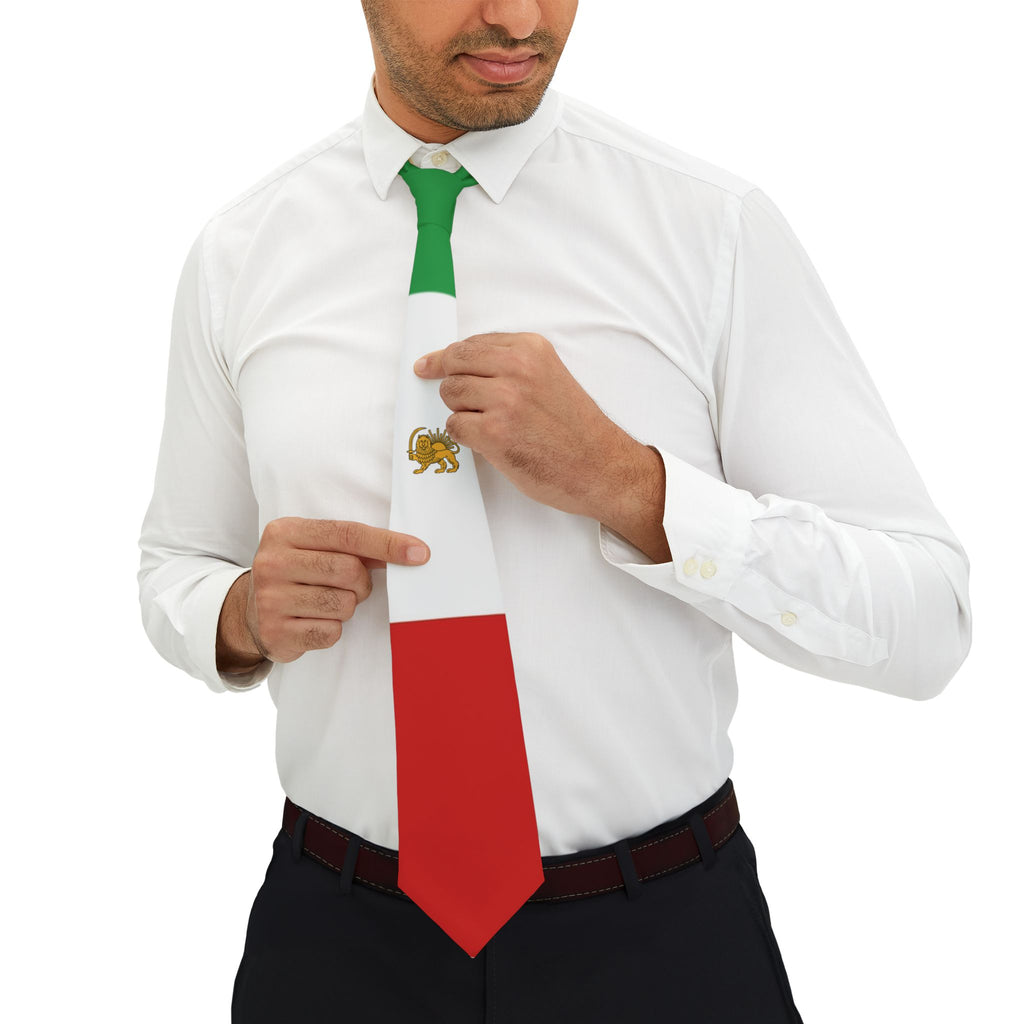 Iran Lion and Sun Flag Necktie