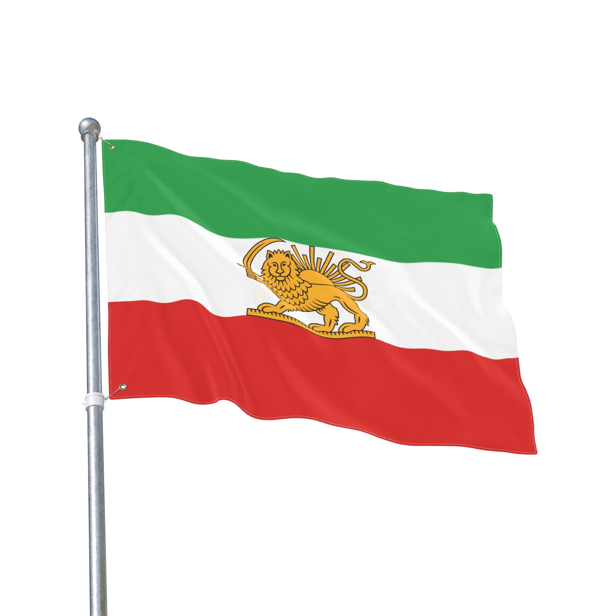 پرچم بزرگ شیر و خورشید