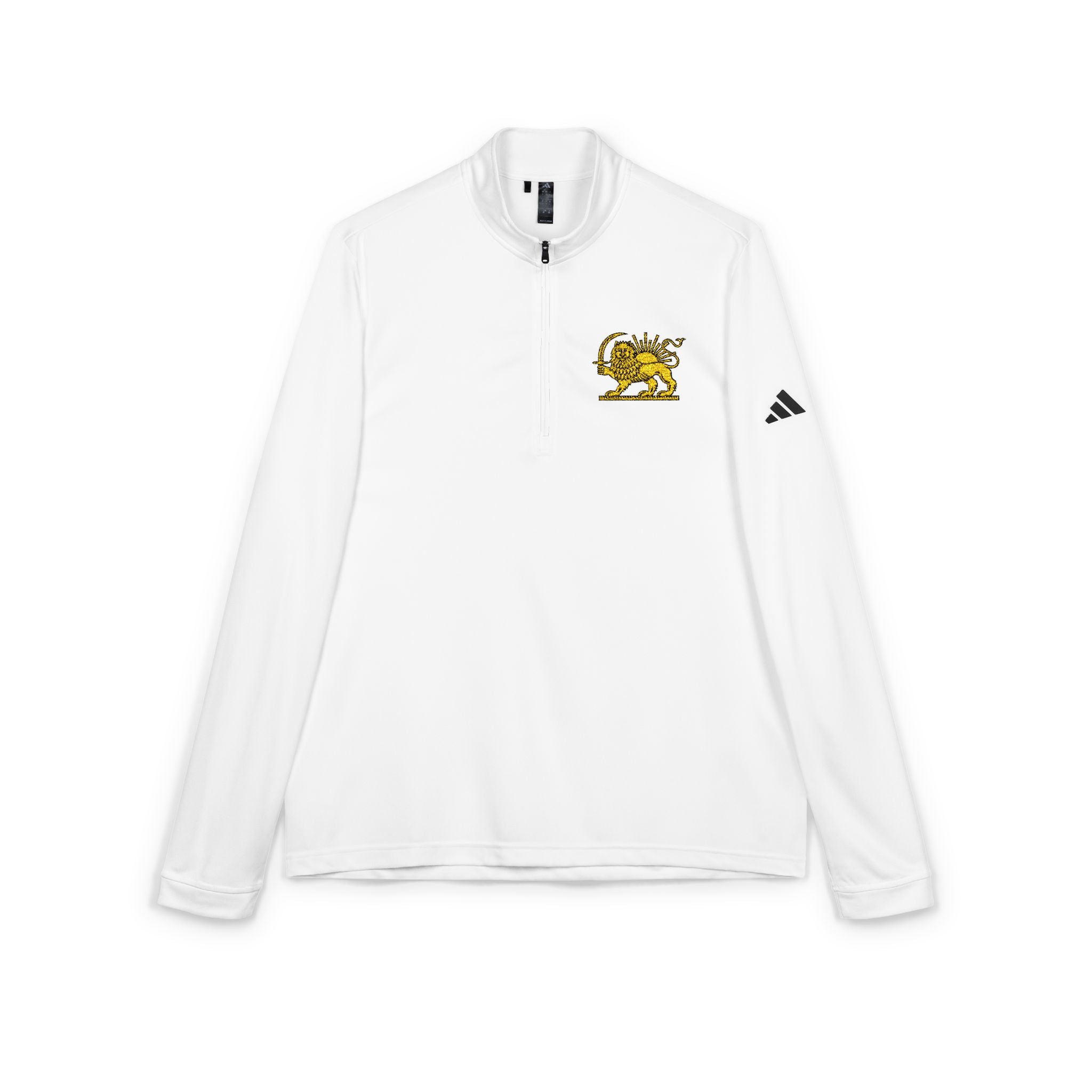 Adidas® Embroidered Lion and Sun Pullover